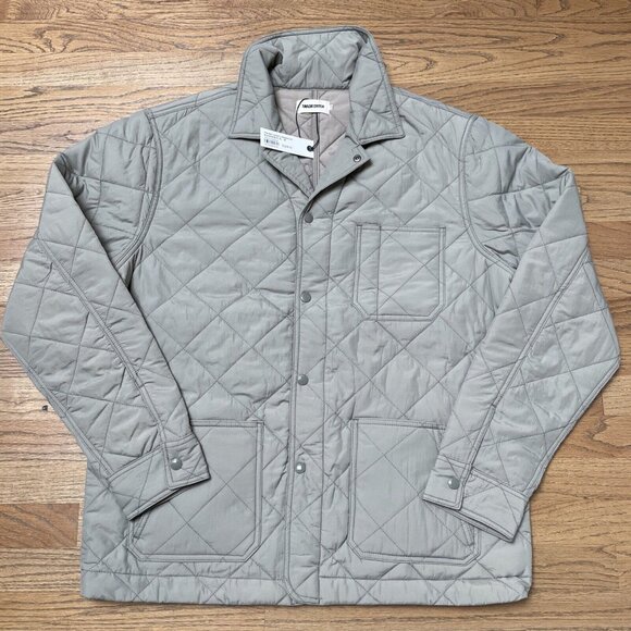 Taylor Stitch OJAI JACKET SAGEBRUSH GREEN DIAMOND QUILT Mens XL 44 MSRP $228 - Picture 3 of 6
